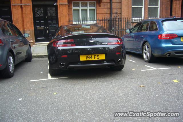 Aston Martin Vantage spotted in Knightsbridge, United Kingdom