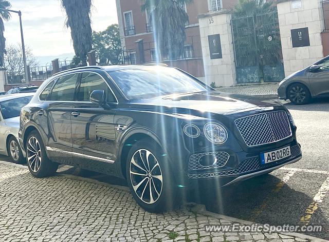 Bentley Bentayga spotted in Lisbon, Portugal