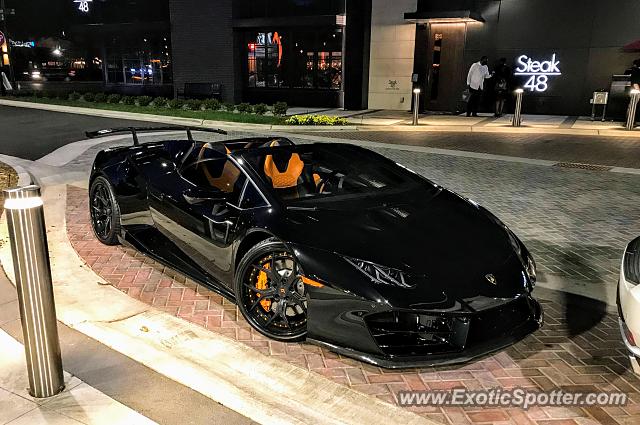 Lamborghini Huracan spotted in Charlotte, North Carolina