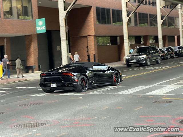 Lamborghini Huracan spotted in Washington DC, United States