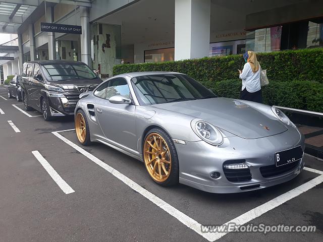 Porsche 911 Turbo spotted in Jakarta, Indonesia