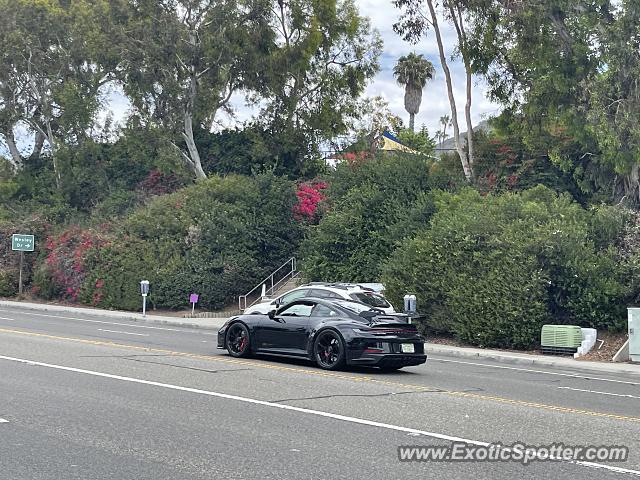 Porsche 911 GT3 spotted in Laguna Beach, California