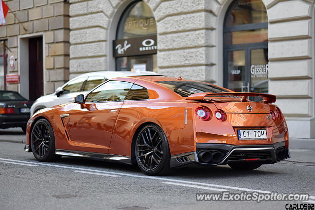 Nissan GT-R spotted in Warsaw, Poland