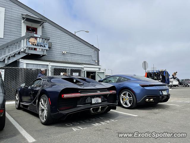 Bugatti Chiron spotted in Monterey, California