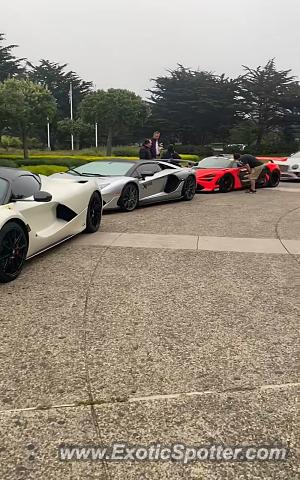 Lamborghini Aventador spotted in Monterey, California