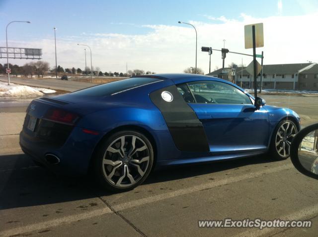 Audi R8 spotted in Lincoln, Nebraska