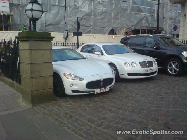 Maserati GranTurismo spotted in London, United Kingdom