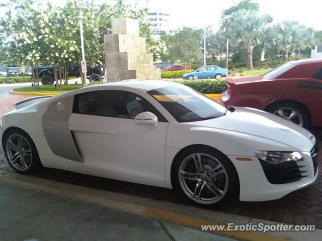 Audi R8 spotted in Palm Beach, Florida