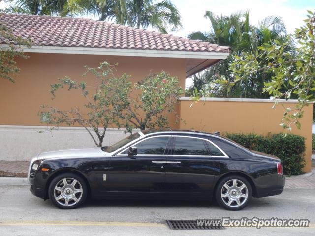 Rolls Royce Ghost spotted in Weston, Florida