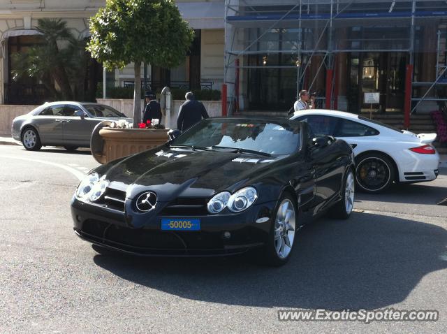 Mercedes SLR spotted in Monte Carlo, Monaco