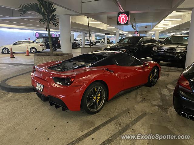 Ferrari 488 GTB spotted in Bal Harbour, Florida