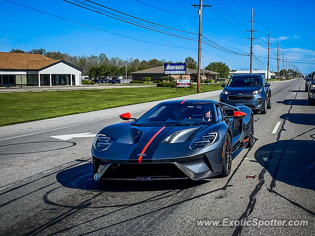 Ford GT spotted in Franklin, Indiana