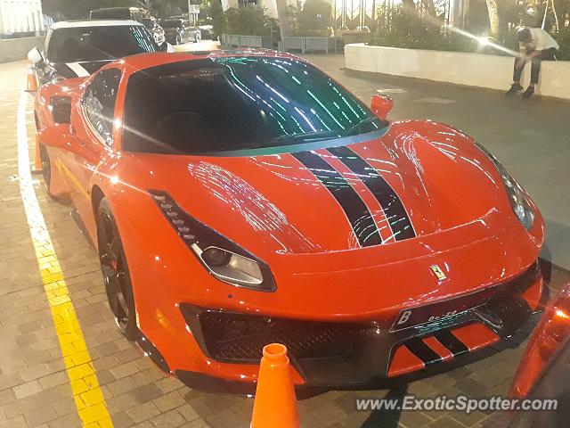 Ferrari 488 GTB spotted in Jakarta, Indonesia