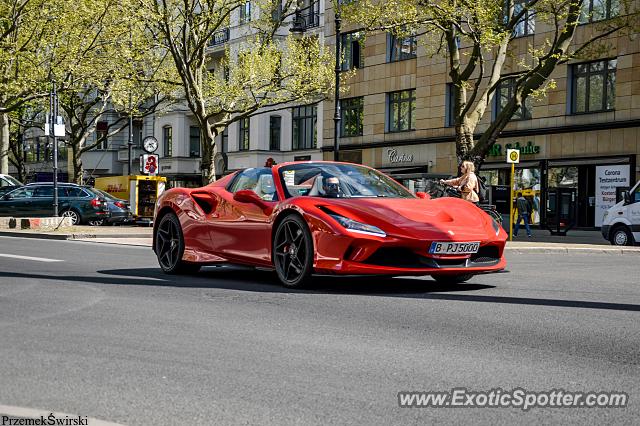 Ferrari F8 Tributo spotted in Berlin, Germany