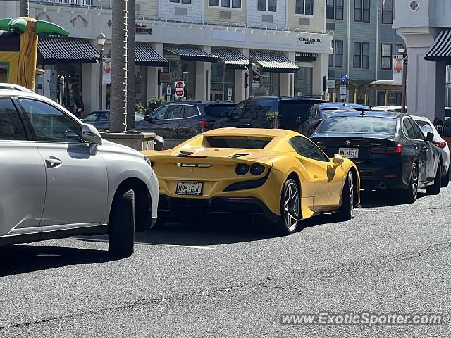 Ferrari F8 Tributo spotted in Long Branch, New Jersey