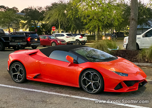 Lamborghini Huracan spotted in Jacksonville, Florida