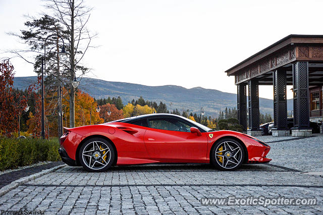 Ferrari F8 Tributo spotted in Karpacz, Poland