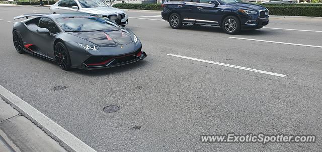 Lamborghini Huracan spotted in Miami, Florida