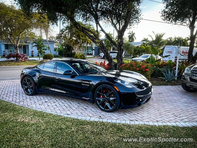 Fisker Karma spotted in Hollywood, Florida