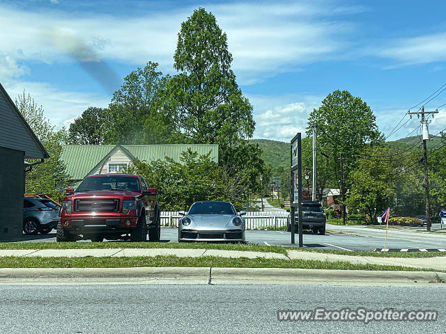 Porsche 911 Turbo spotted in Brevard, North Carolina