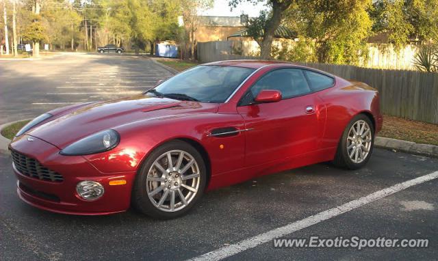 Aston Martin Vanquish spotted in Jacksonville, Florida