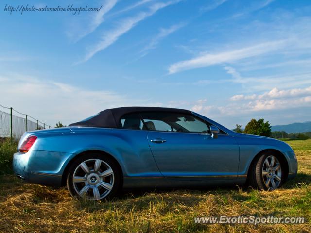 Bentley Continental spotted in Piestany, Slovakia