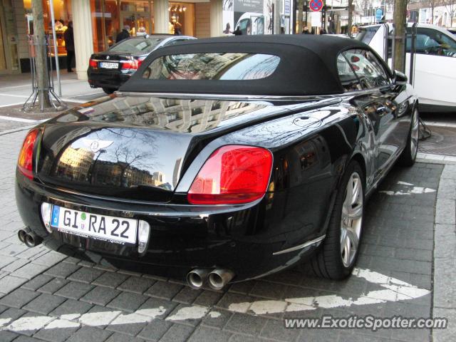 Bentley Continental spotted in Frankfurt, Germany