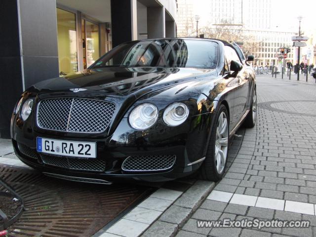 Bentley Continental spotted in Frankfurt, Germany