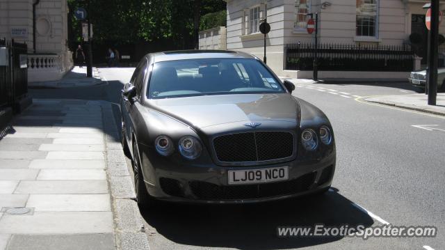 Bentley Continental spotted in London, United Kingdom