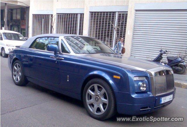 Rolls Royce Phantom spotted in Down Town, Lebanon