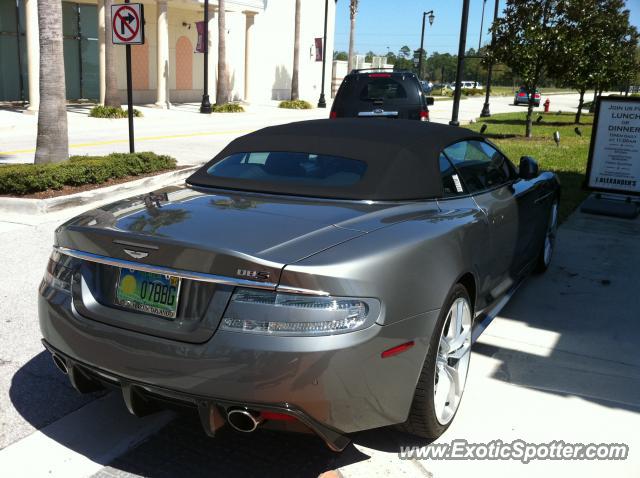 Aston Martin DBS spotted in Jacksonville, Florida