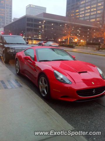 Ferrari California spotted in Louisville, Kentucky