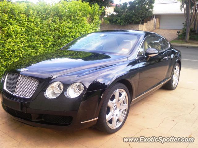 Bentley Continental spotted in Brisbane, Australia