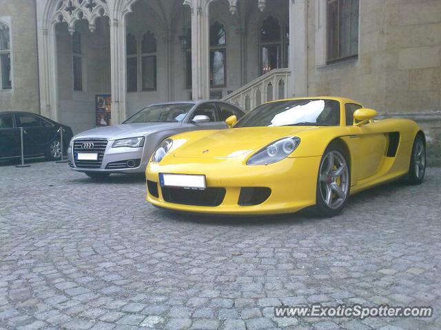 Porsche Carrera GT spotted in Dresden, Germany