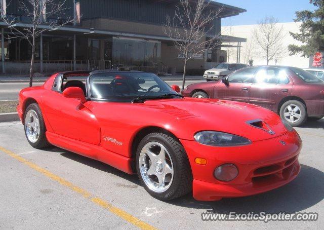 Dodge Viper spotted in Winnipeg, Manitoba, Canada