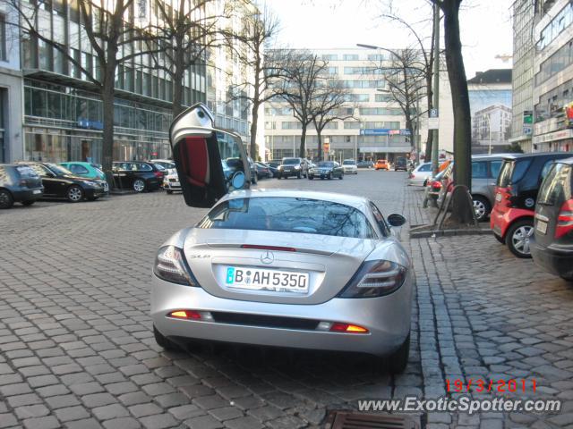 Mercedes SLR spotted in Berlin, Germany