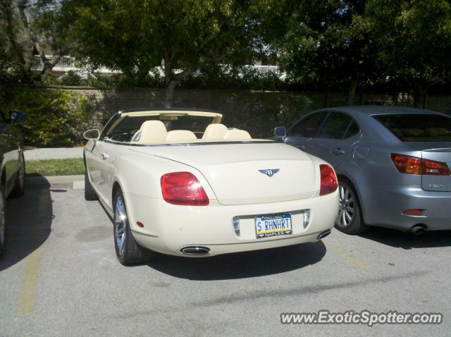 Bentley Continental spotted in Marco Island, Florida