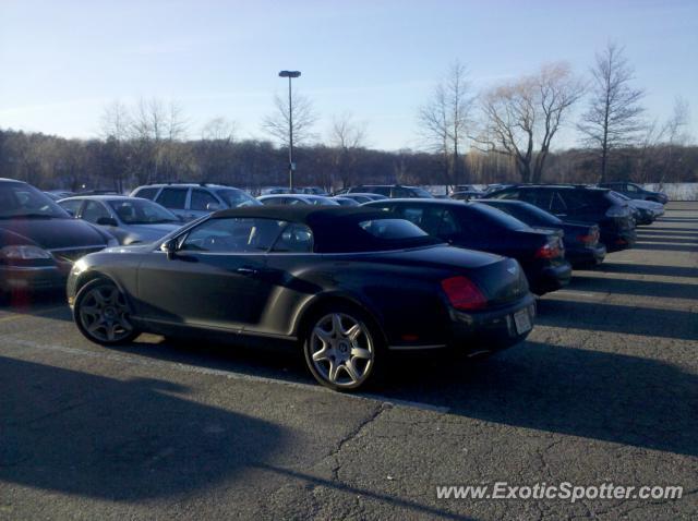 Bentley Continental spotted in Chestnut Hill, Massachusetts