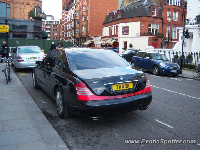 Mercedes Maybach spotted in London, United Kingdom