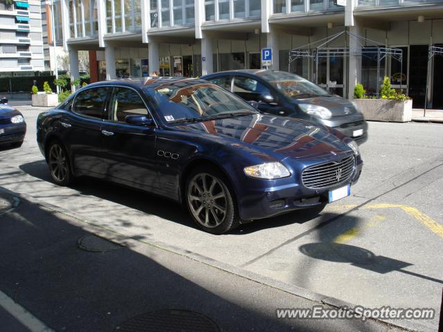 Maserati Quattroporte spotted in Chiasso, Switzerland