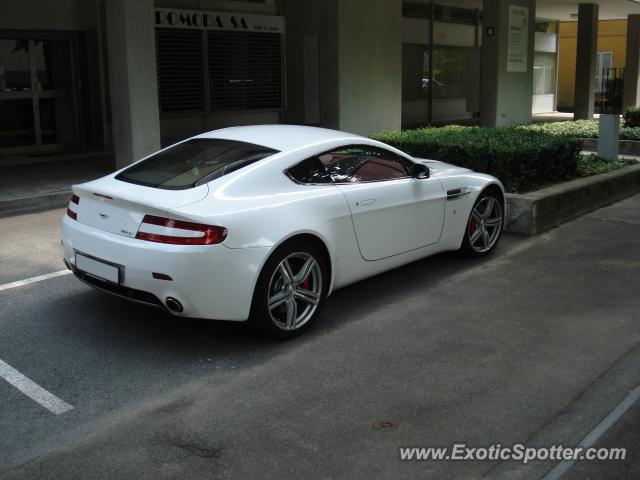 Aston Martin Vantage spotted in Chiasso, Switzerland