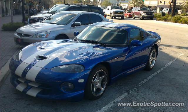 Dodge Viper spotted in Jacksonville, Florida