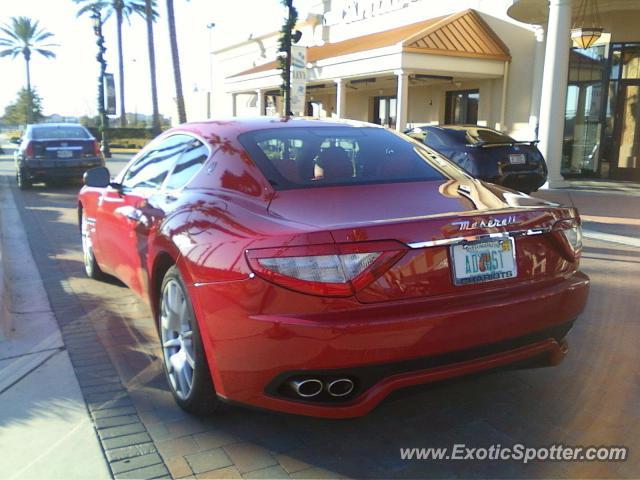 Maserati GranTurismo spotted in Jacksonville, Florida