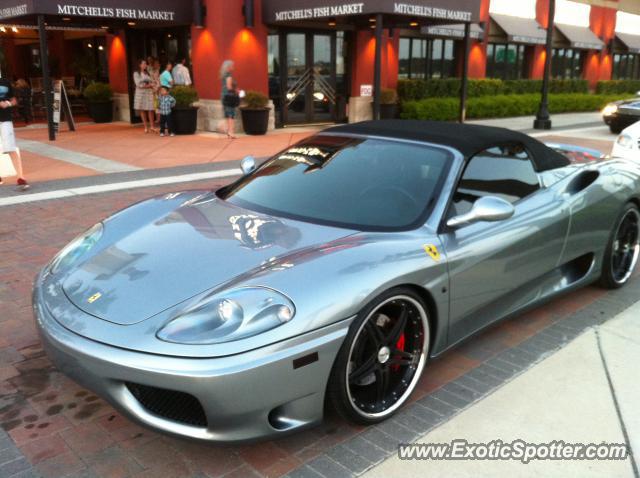 Ferrari 360 Modena spotted in Jacksonville, Florida