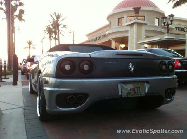 Ferrari 360 Modena spotted in Jacksonville, Florida