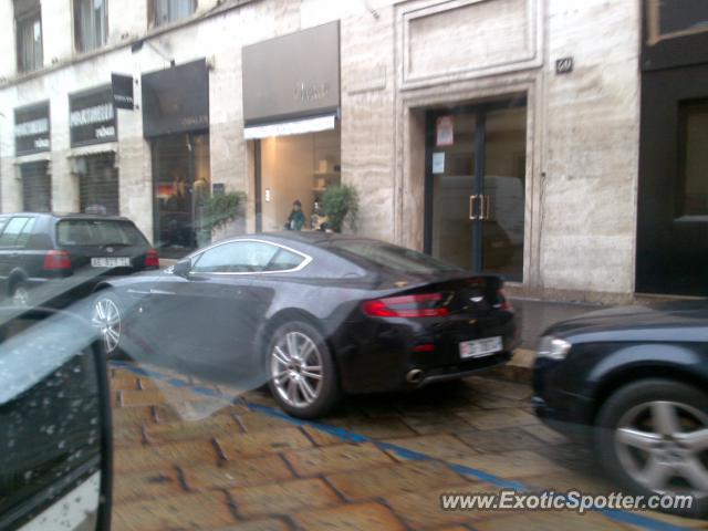 Aston Martin Vantage spotted in Milano, Italy