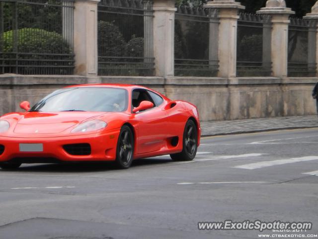 Ferrari 360 Modena spotted in Curitiba, PR, Brazil