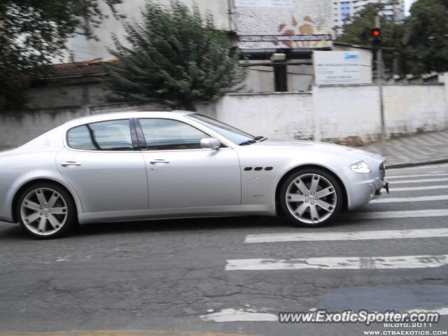 Maserati Quattroporte spotted in Curitiba, PR, Brazil