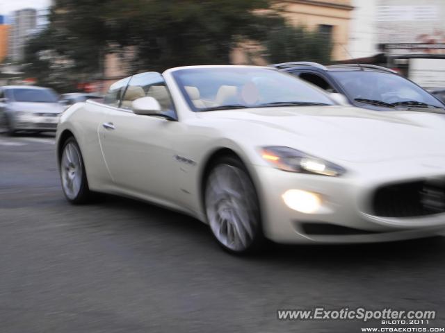 Maserati GranTurismo spotted in Curitiba, PR, Brazil