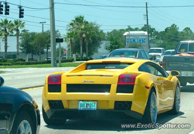 Lamborghini Gallardo spotted in Orlando, Florida